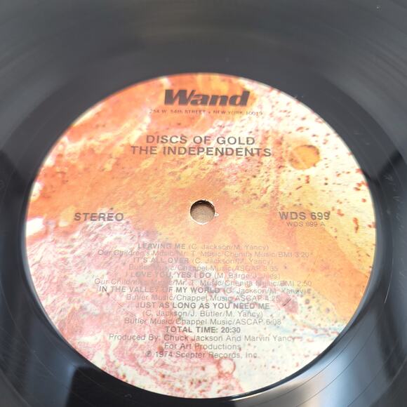 The Independents Discs of Gold Vinyl Record 1974 - Picture 5 of 7